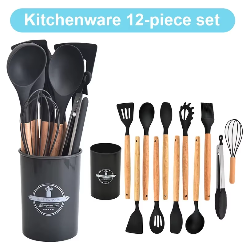 Kitchen Appliances Combo - 12Pcs Set Peralatan Dapur Set Spatula