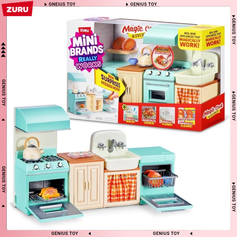 Kitchen Appliances Cooking - Zuru Mini Brands Magic Cook Kitchen