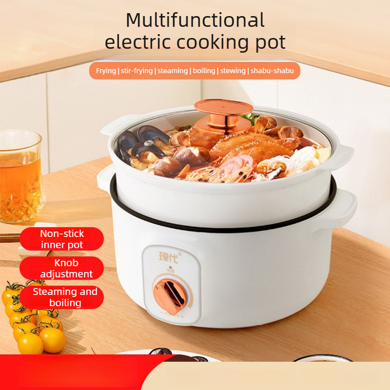 Kitchen Appliances Cooking - Panci Listrik Mini Multifungsi Portabel untuk
