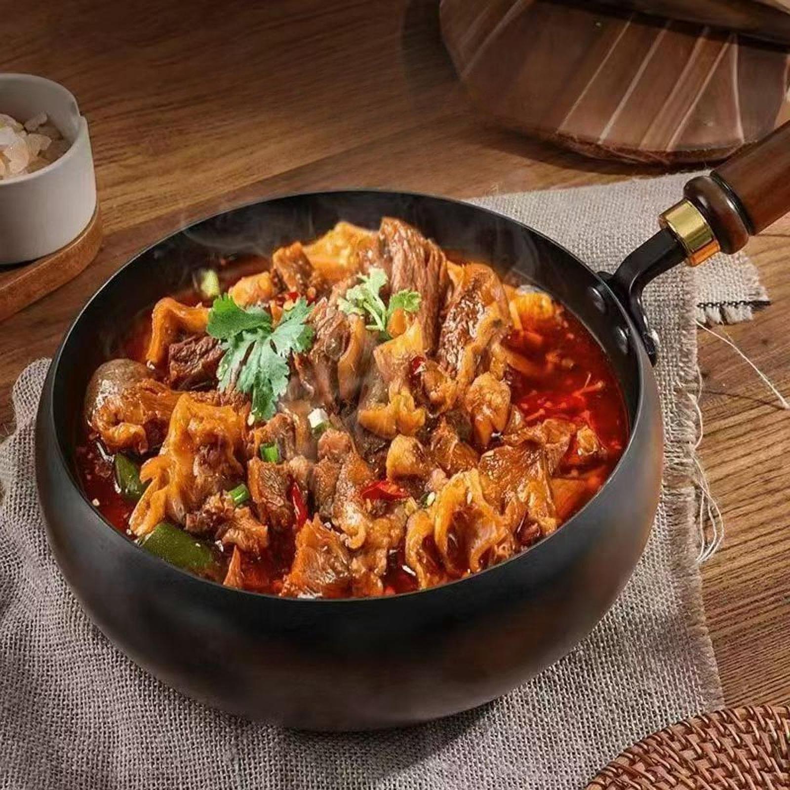Wok Electric Flat - Wajan Wajan Besi Halus 24Cm Set