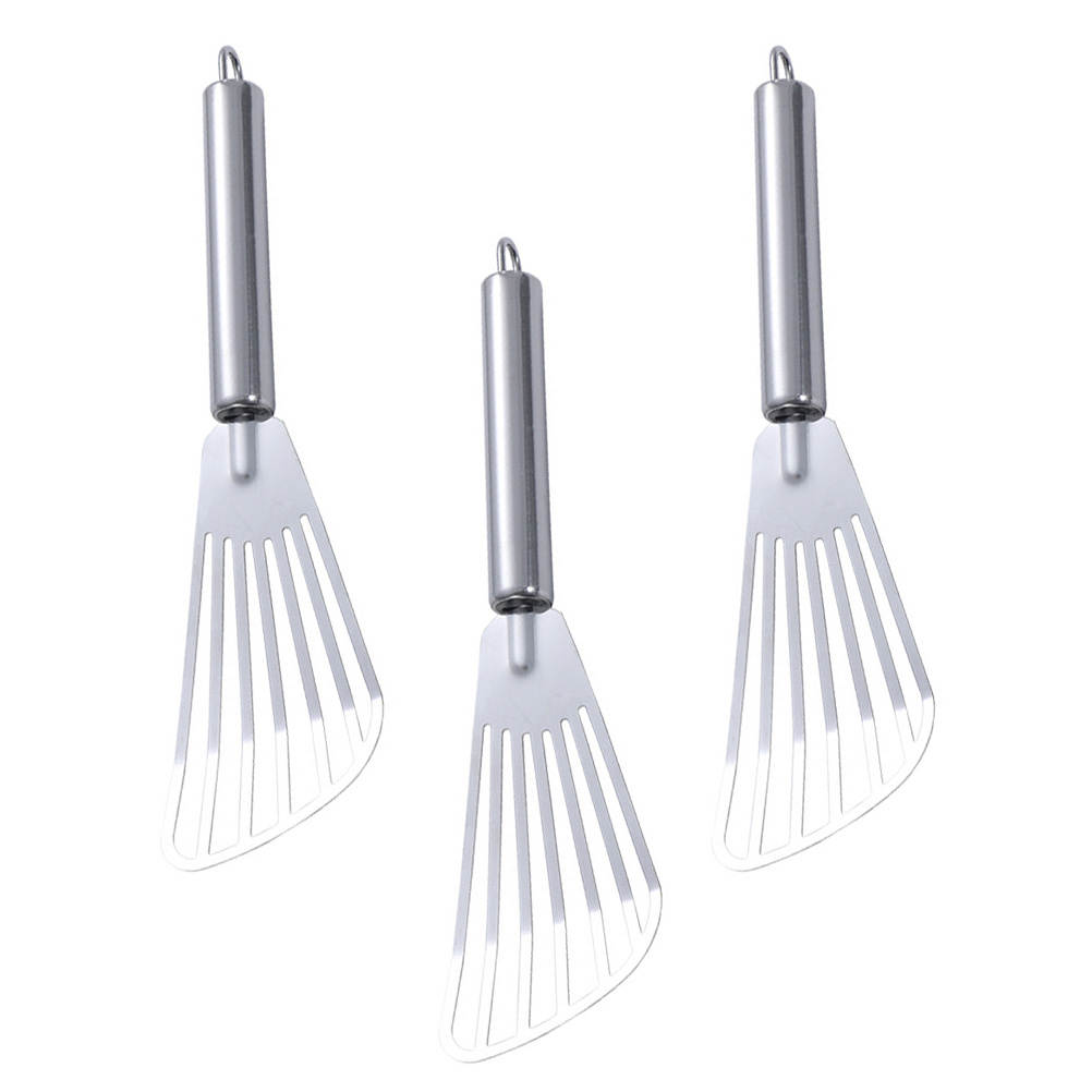 Kitchen Appliances Cooking - 3 Buah Spatula Baja Tahan Karat