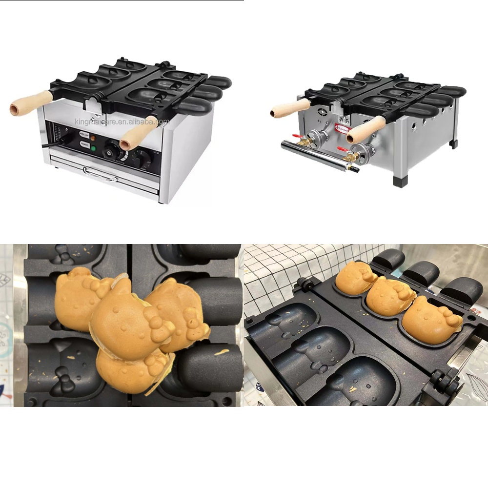 Ice Cream Maker Electric - Pembuat Waffle Bentuk Hewan Listrik 121hot