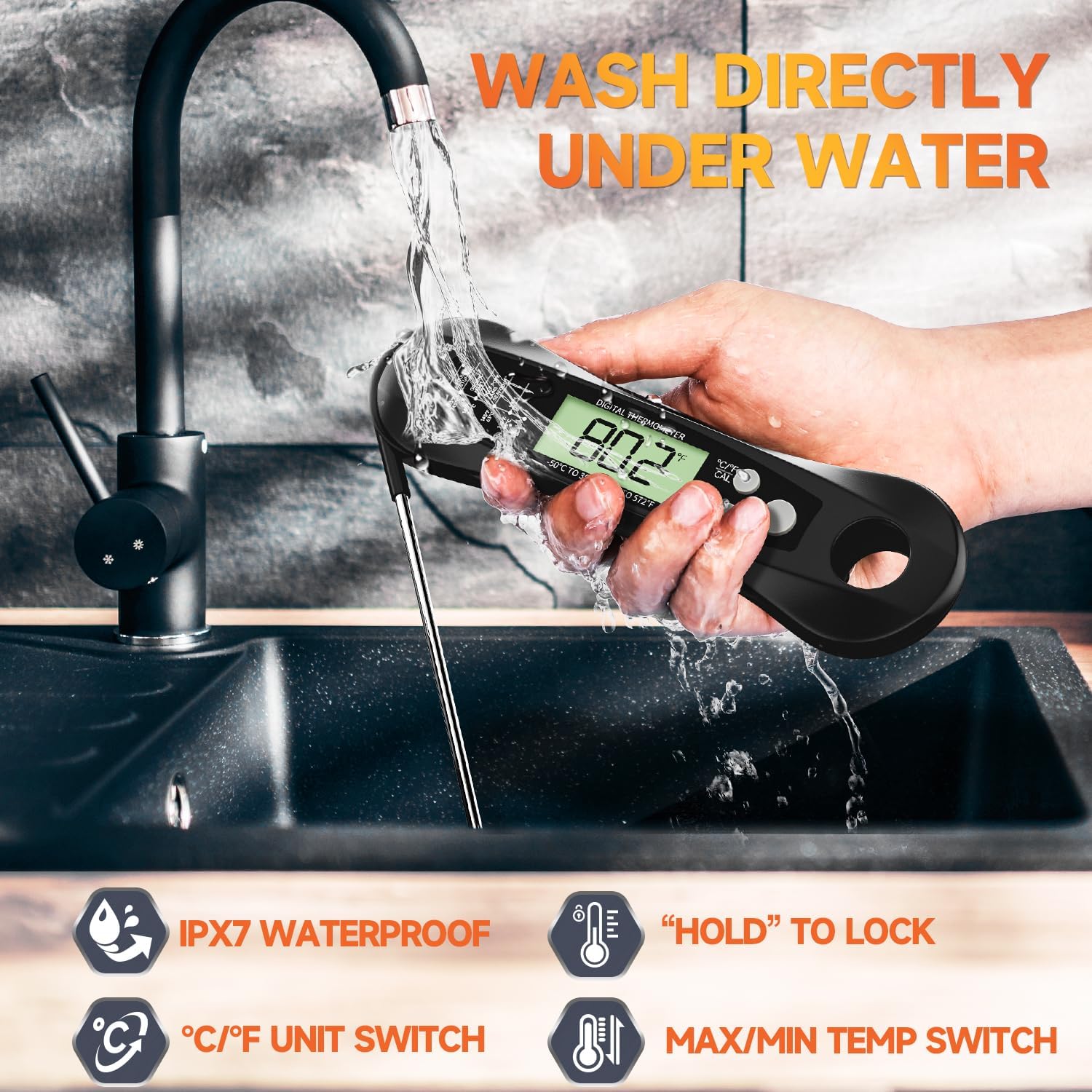 Termometer Daging Digital Taha - Kitchen Appliances Cooking ulasan dan harga
