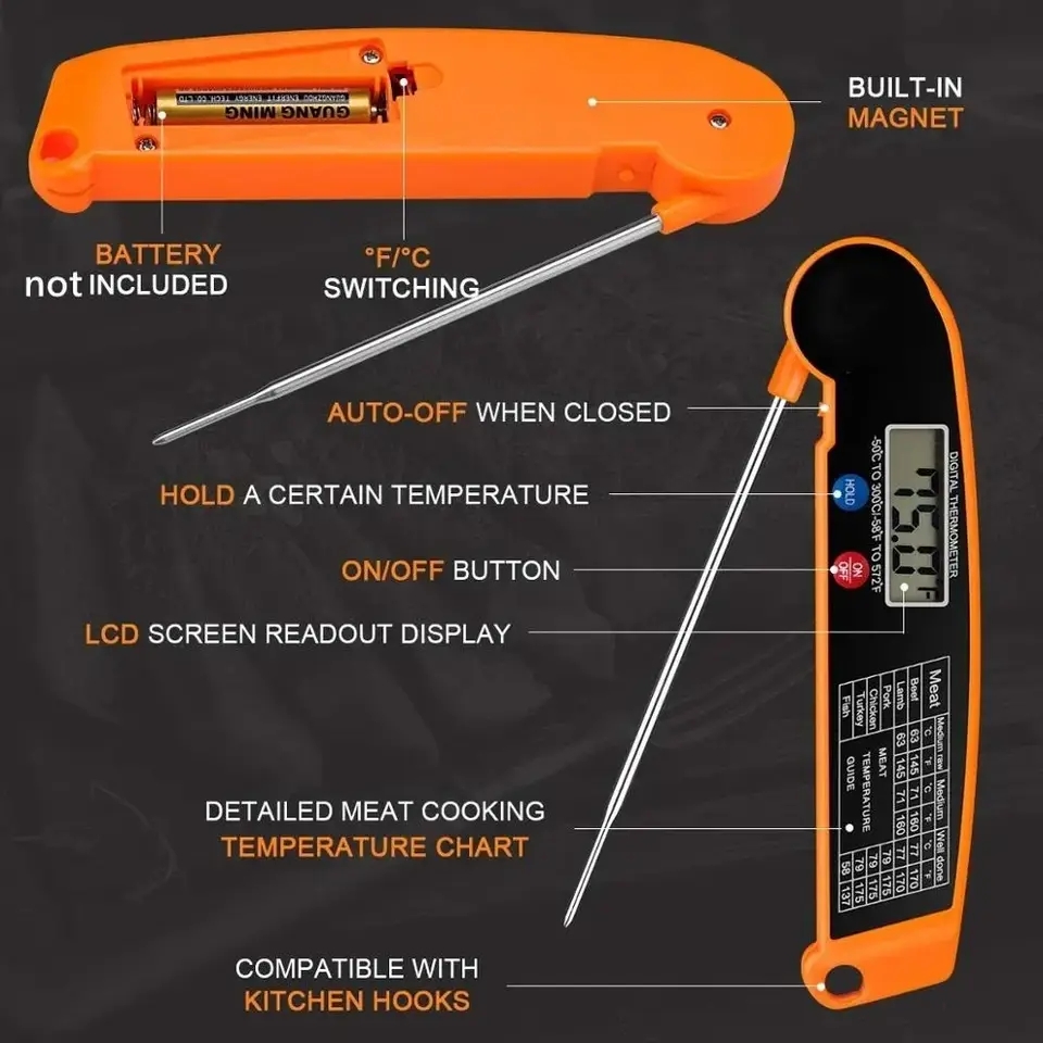 Termometer Dapur Digital Penju - Kitchen Appliances Cooking ulasan dan harga