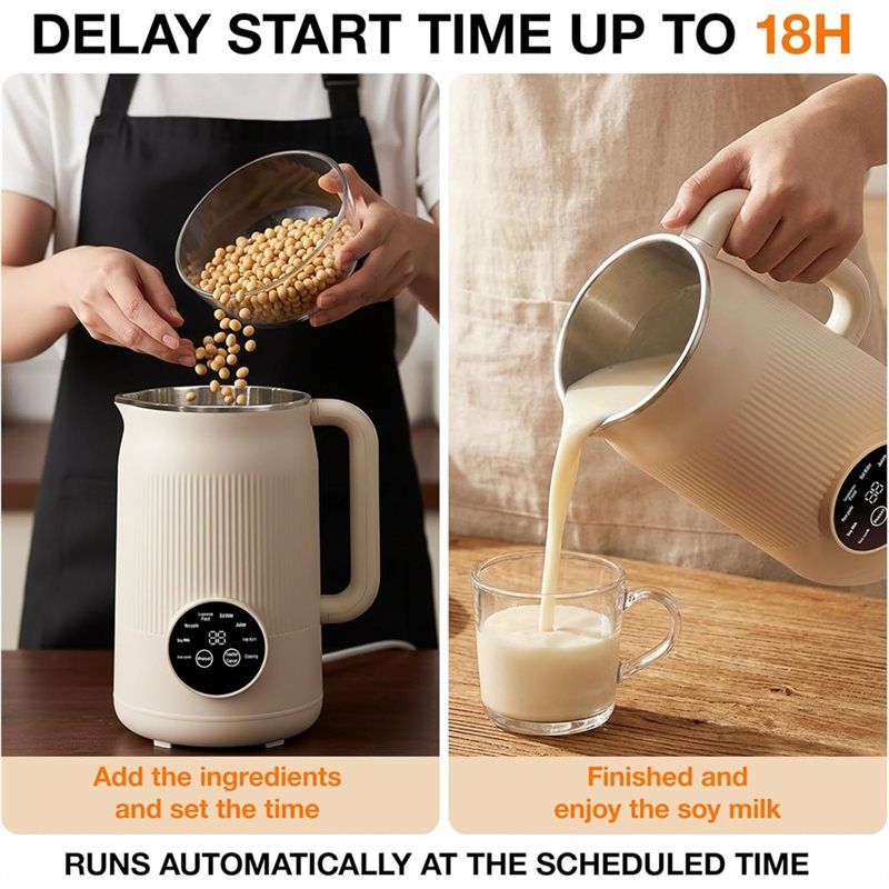 【PASSIONE 】Pembuat Susu Kedela - Soy Milk Maker ulasan dan harga