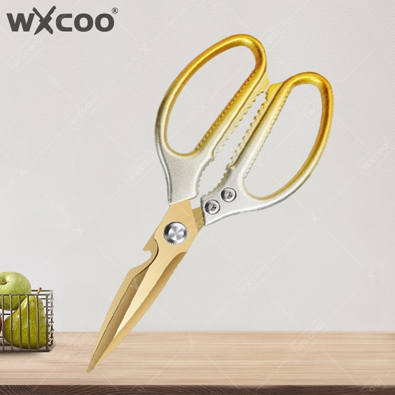 WXCOO Gunting Dapur Baja Tahan - Kitchen Appliances Cooking ulasan dan harga