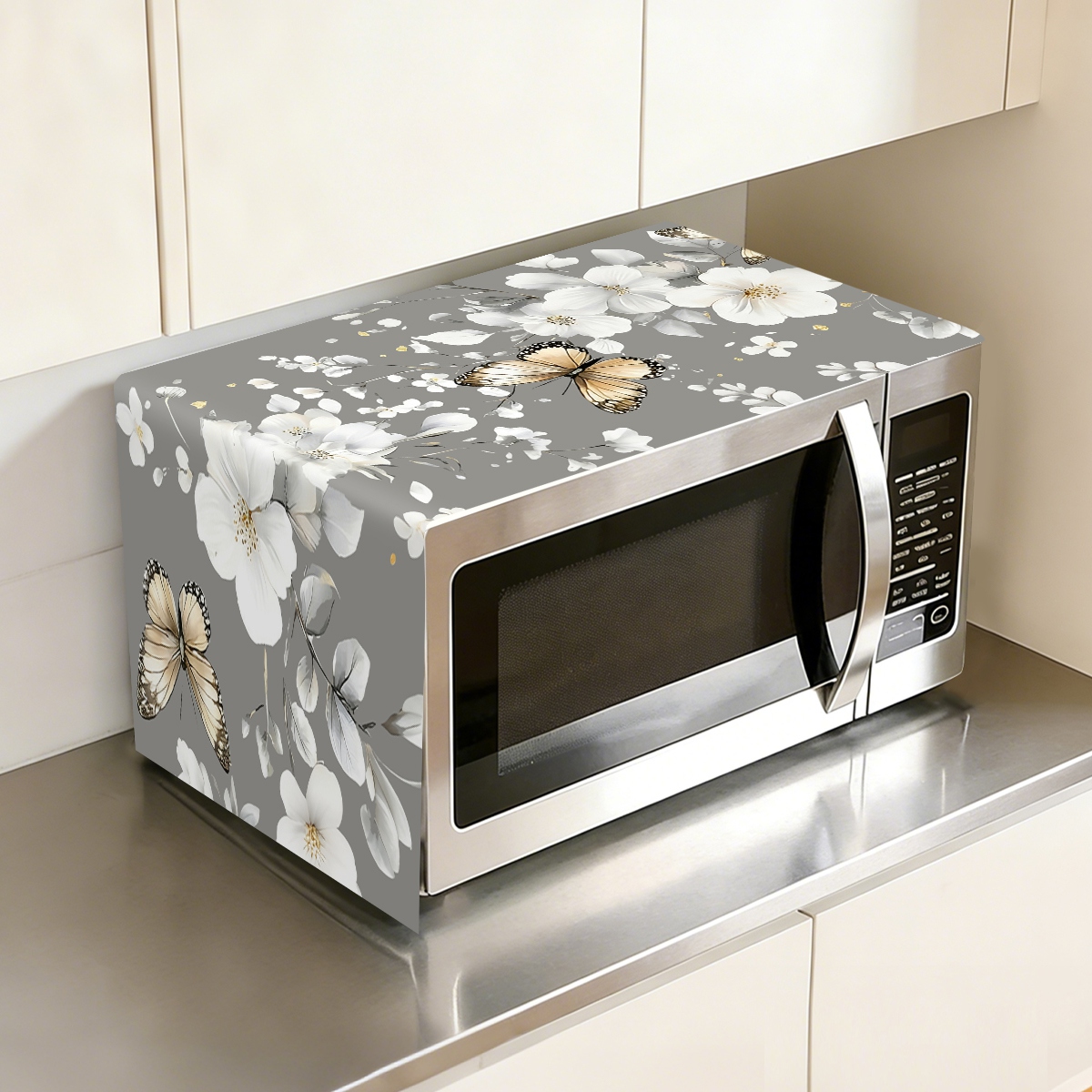1 Buah Penutup Debu Microwave  - Kitchen Appliances White ulasan dan harga