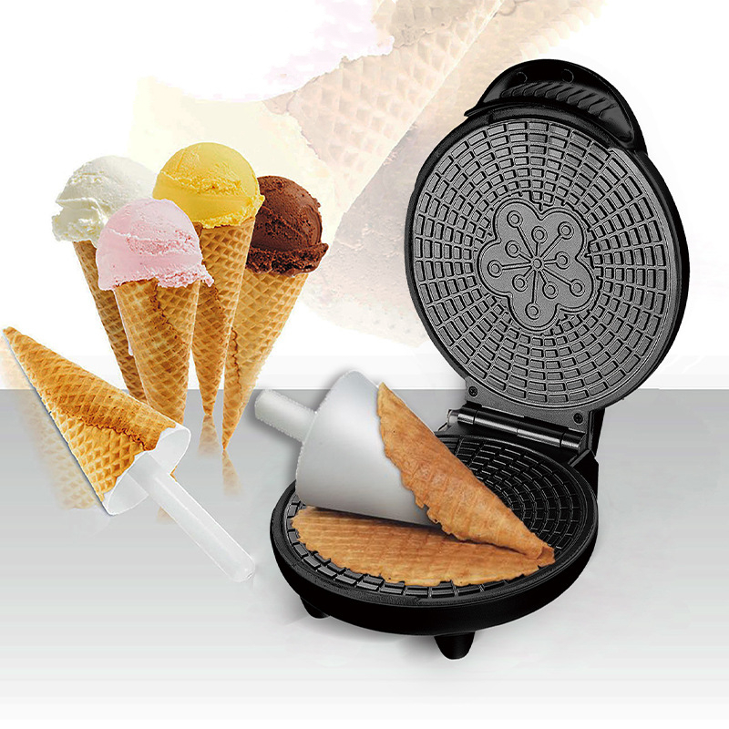 Pembuat Gulung Telur Renyah Li - Ice Cream Maker Electric ulasan dan harga