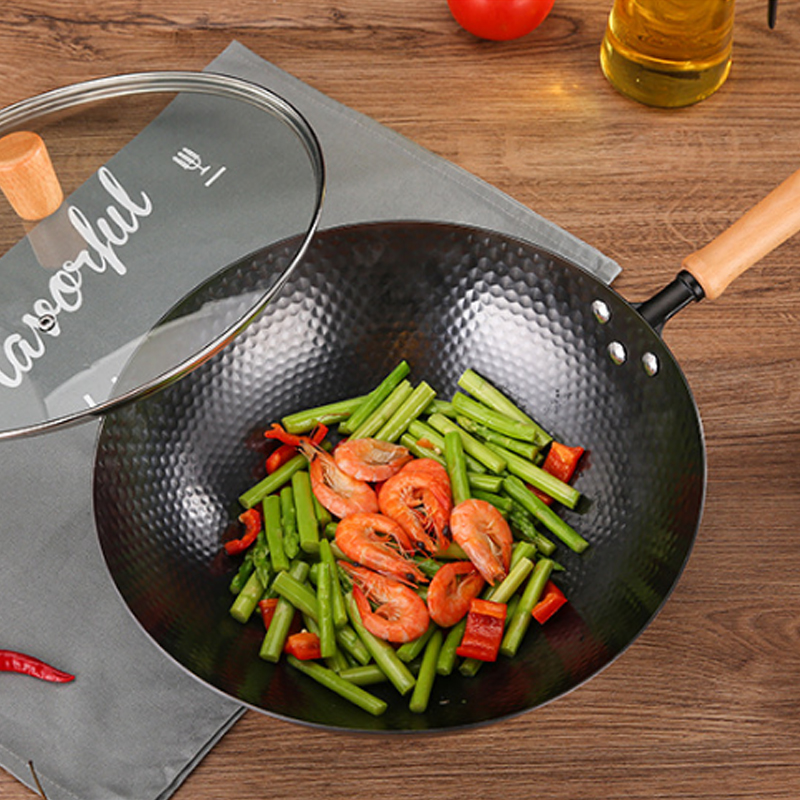 Panci Wajan Baja Karbon 32Cm,  - Wok Electric Flat ulasan dan harga