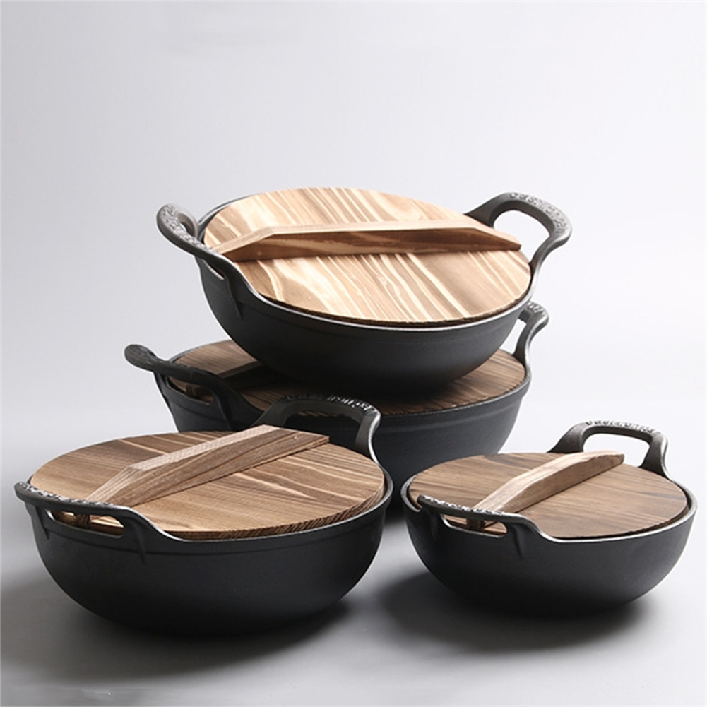 Wajan Besi Cor Tanpa Lapisan A - Wok Electric Flat ulasan dan harga
