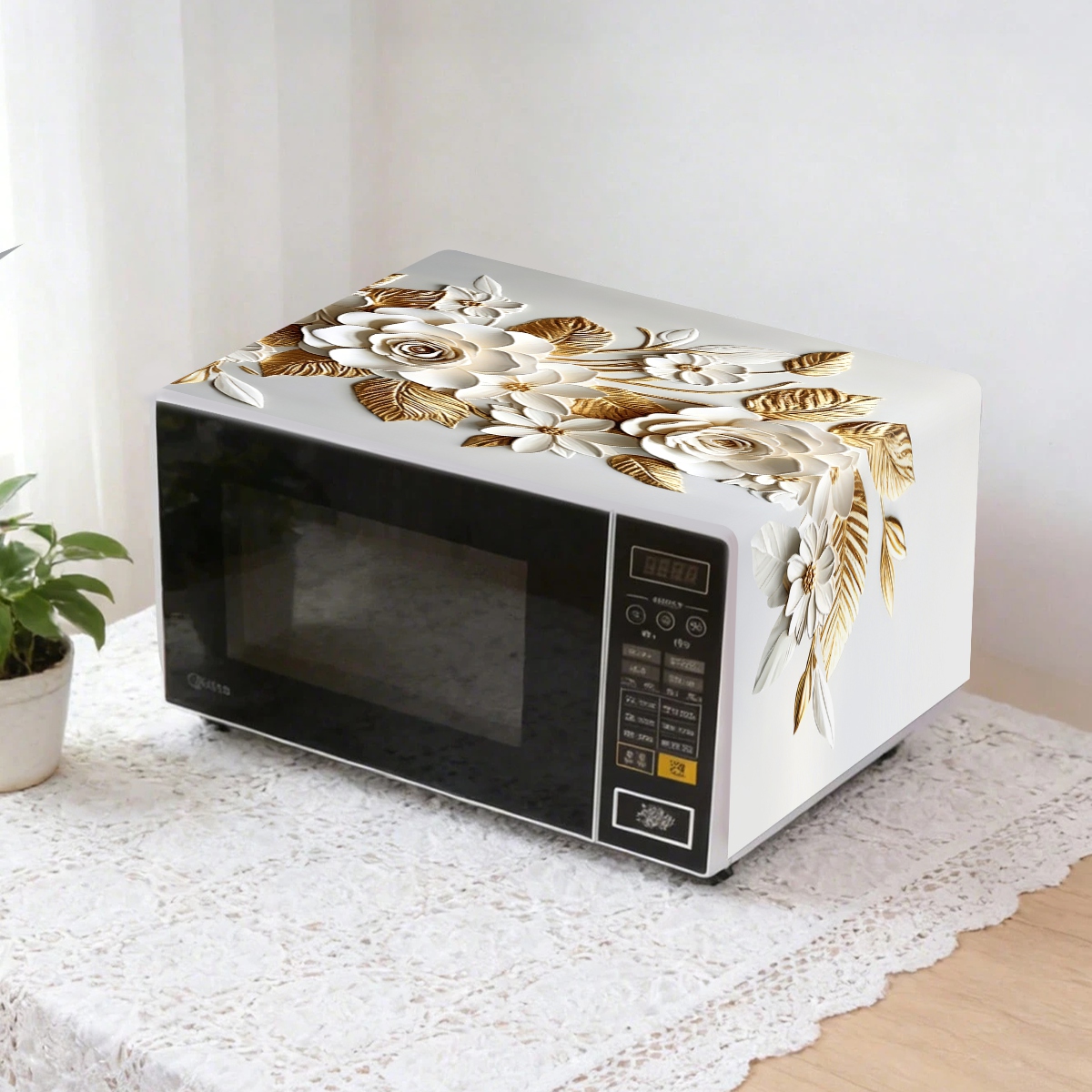 Penutup Oven Microwave Putih E - Kitchen Appliances White ulasan dan harga