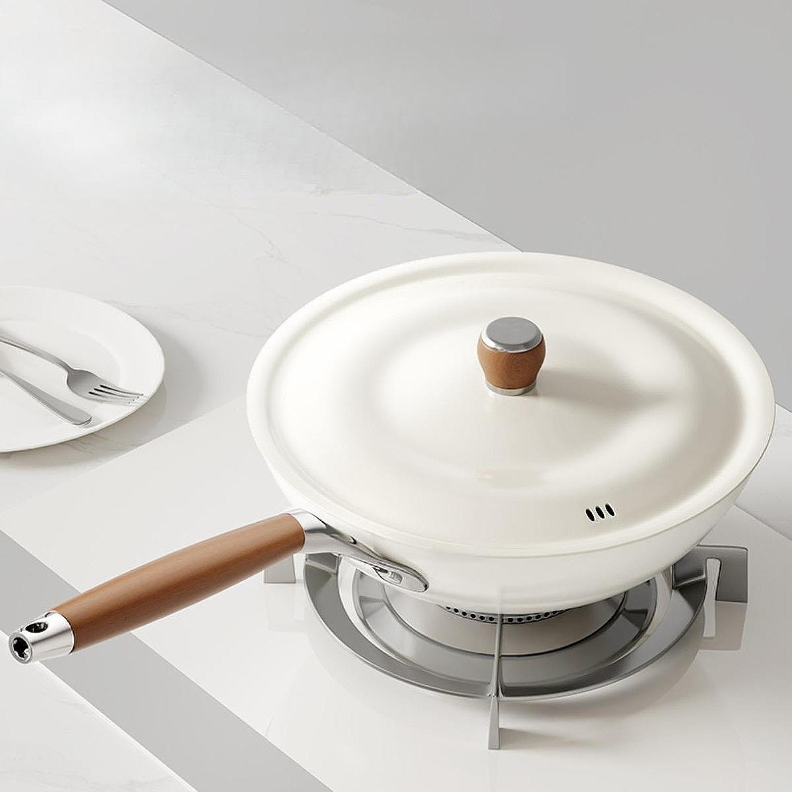 Wajan Penggorengan 28cm dengan - Wok Electric Flat ulasan dan harga