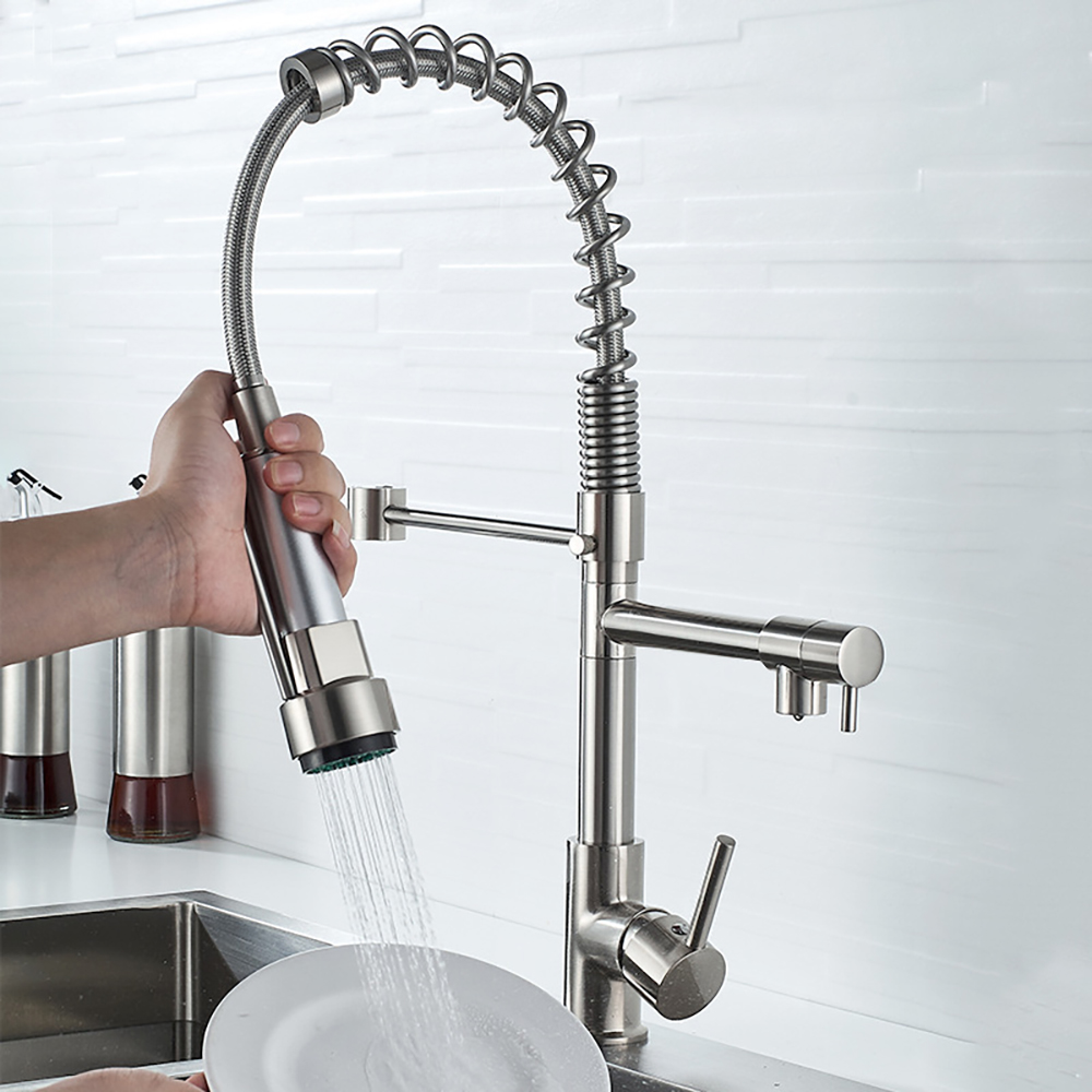 DQOK Hitam Disikat Musim Semi  - Kitchen Appliances White ulasan dan harga