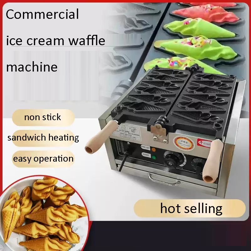 Mesin Pembuat Waffle Cone Es K - Ice Cream Maker Electric ulasan dan harga