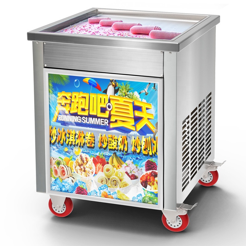 Mesin Pembuat Es Goreng Komers - Ice Cream Maker Electric ulasan dan harga