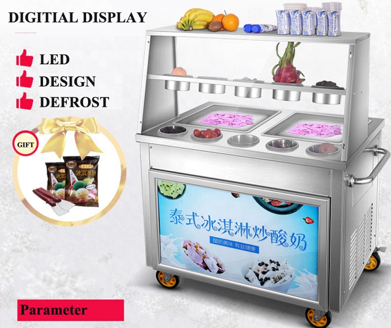 Mesin Pembuat Es Goreng Komers - Ice Cream Maker Electric ulasan dan harga