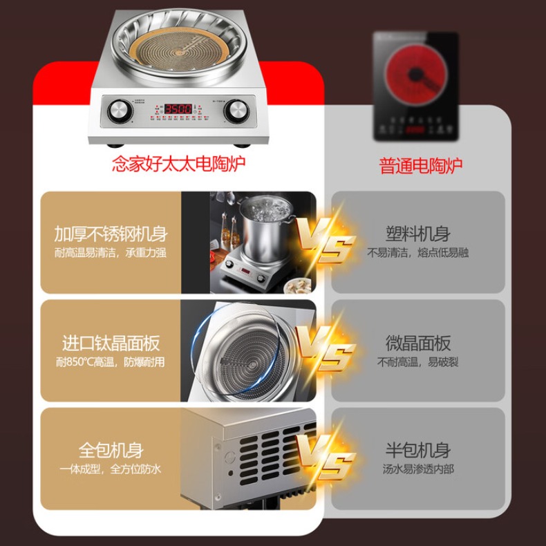 Kompor Keramik Listrik Rumah T - Wok Electric Flat ulasan dan harga