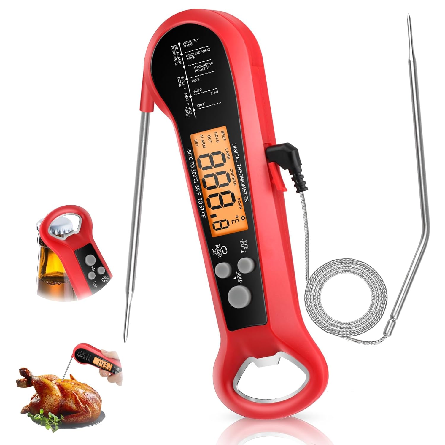 Termometer Daging Digital Prof - Kitchen Appliances Cooking ulasan dan harga