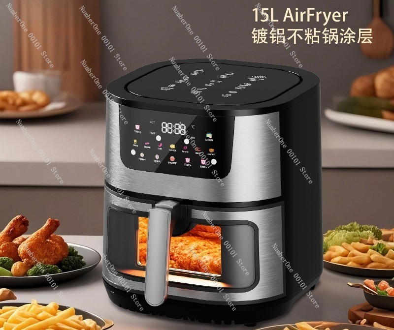 Oven Listrik 15L dengan Air Fr - Kitchen Appliances Combo ulasan dan harga
