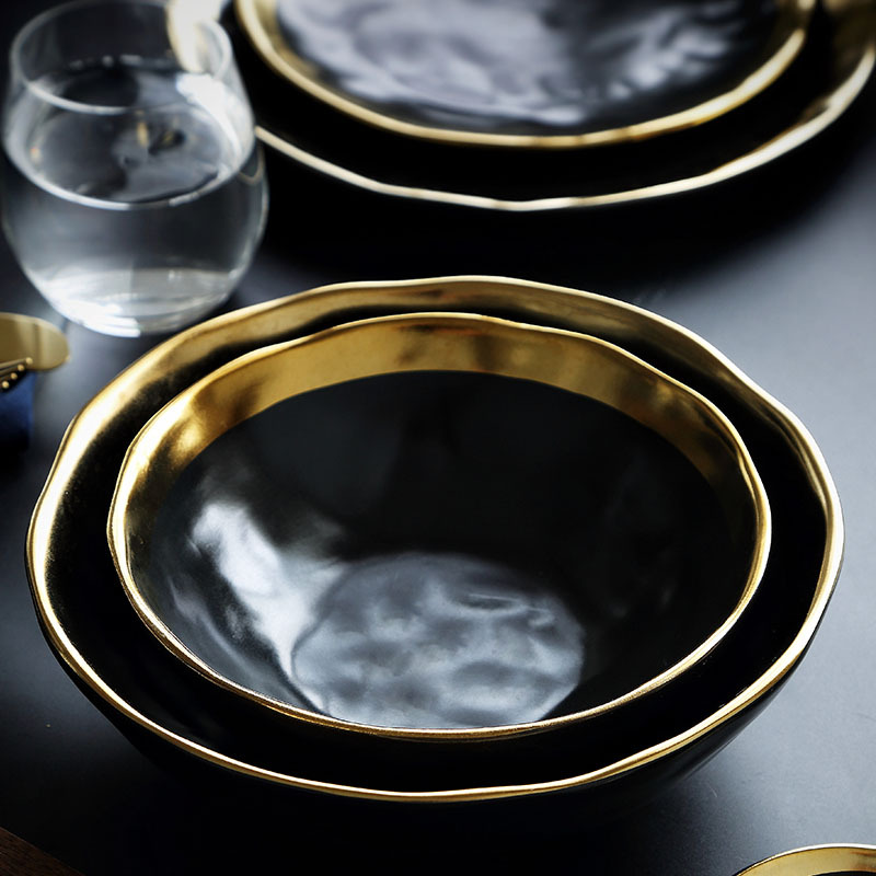 Peralatan Makan Keramik Hitam  - Kitchen Appliances White ulasan dan harga
