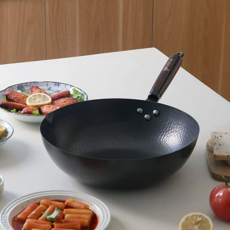 Wajan Baja Karbon 32cm Set Waj - Wok Electric Flat ulasan dan harga
