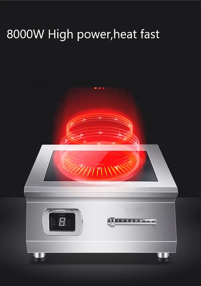 Kompor Induksi Daya Tinggi 5kw - Wok Electric Flat ulasan dan harga